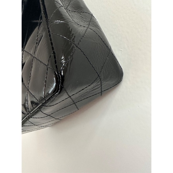 CHANEL Authentic Flap Mini Square Flap Bag Chain 24k Gold Alloy Vintage RARE - Picture 9 of 13